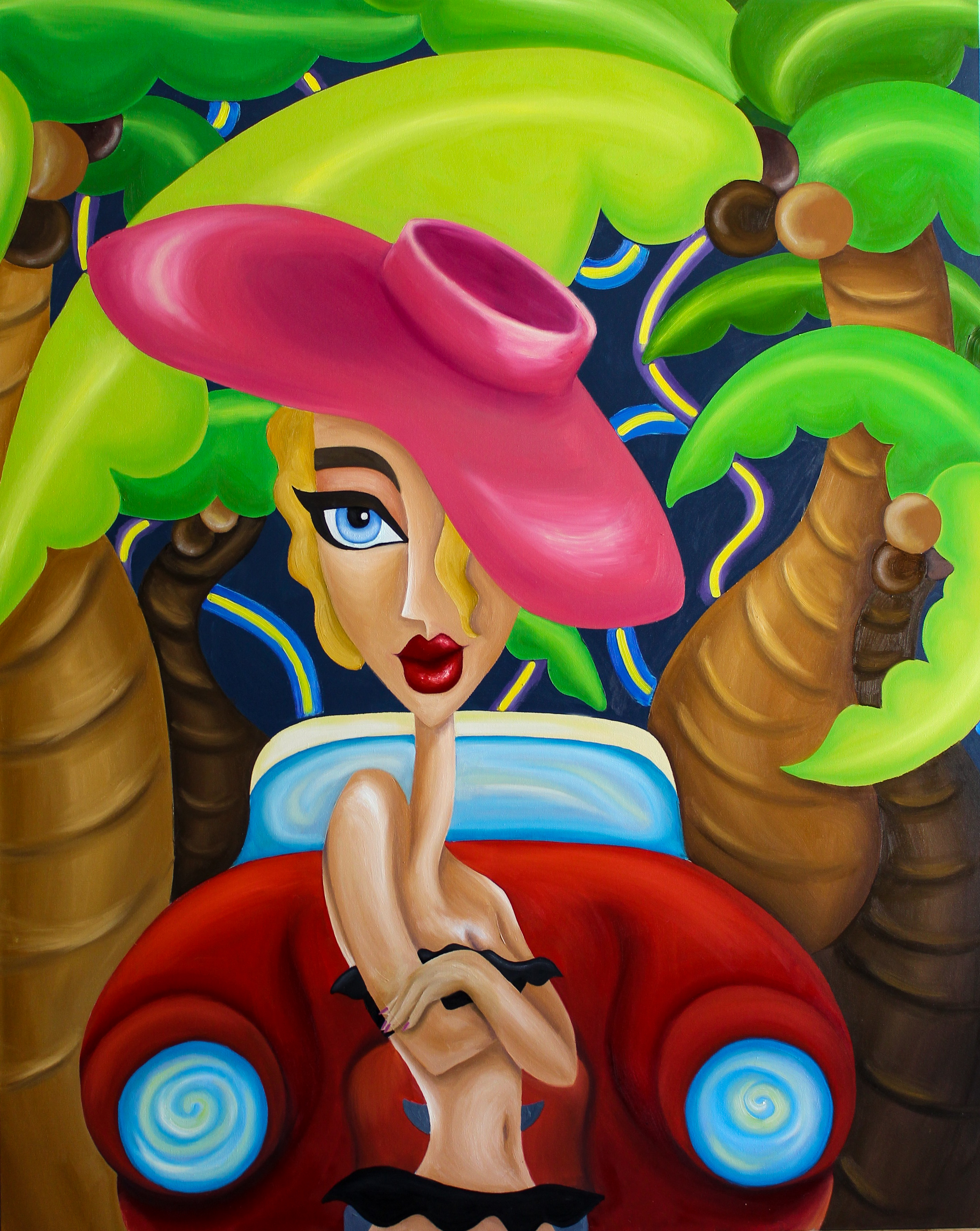 Elaine, The Brighter | (2019) | 48x60 Oil on canvas